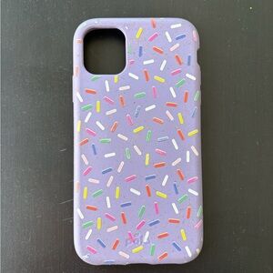 Pela Purple/Sprinkles iPhone 11 Phone Case